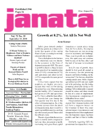 Growth at 8.2%, Yet All Is Not Well
