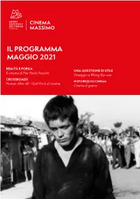 Maggio 2021 Il Programma