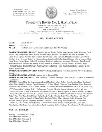 March 2014 Citing Similar Concerns Voiced Previously, but in Particular Regarding;