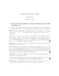 Math 259A Lecture 7 Notes