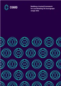 Building a Trusted Framework for Coordinating OA Monograph Usage Data