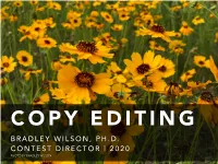 Copy Editing 19-20 Web