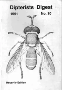 Dipterists Digest 1991 No.10