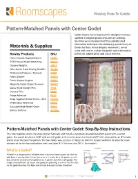 Pattern-Matched Panels with Center Godet Godet Inserts Are Omnipresent in Designer Runways, Spotted in Elegant Gowns and Couture Clothing