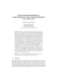 Towards Portable Shopping Histories: Using Goodrelations to Expose Ownership Information to E-Commerce Sites