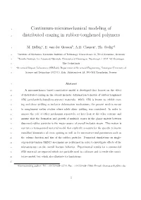 Distributed Crazing in Rubber-Toughened Polymers