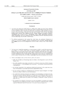 Elevators and Escalators) (Notified Under Document Number C(2007) 512 Final) (Only the English Version Is Authentic)
