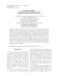 Revisiting the Unit Root Hypothesis and Structural Break: Asia and Emerging Economies Foreign Exchange Markets