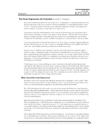 The Great Depression: an Overview by David C