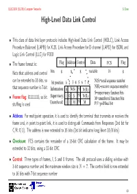 High-Level Data Link Control