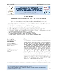 ISSN: 2320-5407 Int. J. Adv. Res. 5(3), 972-999 REVIEW ARTICLE ……………………………………………………