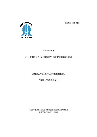 Annals of UPET