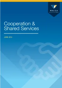 Cooperation & Shared Services