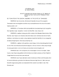 Filed for Intro on 01/21/2004 HOUSE BILL 2235 by Brooks (Shelby) AN