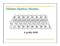 Hidden Markov Models