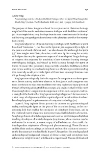 Is to Explore What Christian Theology Might Look Like Amidst and After Intensive Dialogue with Buddhist Traditions” (1)
