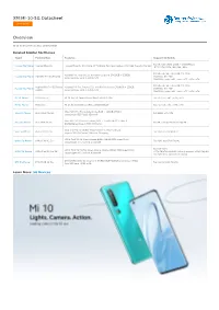 XM:MI-10-5G Datasheet Overview