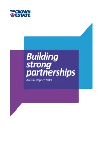 Building Strong Partnerships Annual Report 2011