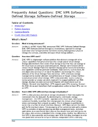 EMC Vipr Software- Defined Storage Software-Defined Storage