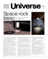 Lassojpl Takes on Key Role for Asteroid Redirect Pre-Project