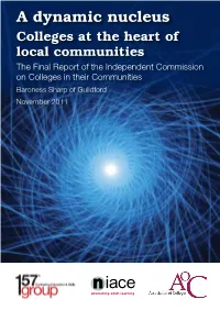 A Dynamic Nucleus. Colleges at the Heart Of