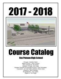Course Cataglog 2017-18 Revised 1 30