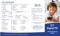 IPTV Lineup Guide 0918.Indd
