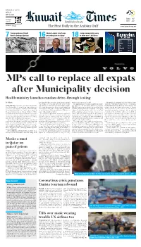 Mps Call to Replace All Expats After Municipality Decision