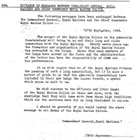 RMRO 434 Exchange of Messages Between Commandant General