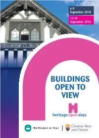 Buildings Open to View