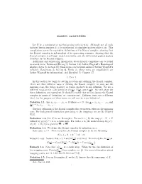 Koszul Notes