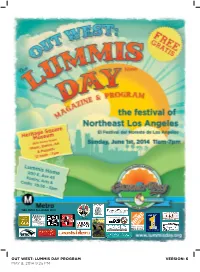 Lummis Day Program May 8, 2014 9:25 PM VERSION