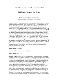 Publishing Against the Grain