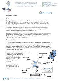 Route Description