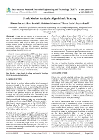 Algorithmic Trading