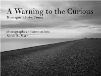 Quick Link to a Warning to the Curious