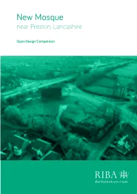 Competition Brief and Conditions Must Be Submitted to RIBA Competitions at Riba.Competitions@Riba.Org Before Close of Business on Friday 12 March 2021