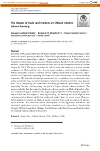 The Impact of Trade and Markets on Chilean Atlantic Salmon Farming