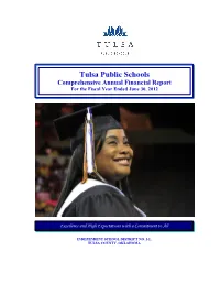 Tulsa Public Schools Comprehensive Annual Financial Report
