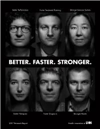 Better. Faster. Stronger