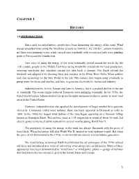 Chapter 1 History