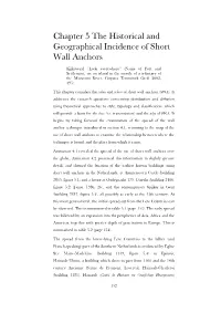 Chapter 5 the Historical and Geographical Incidence of Short Wall Anchors