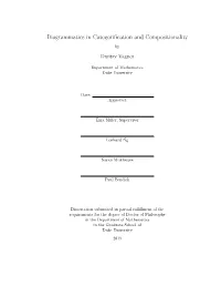 Diagrammatics in Categorification and Compositionality