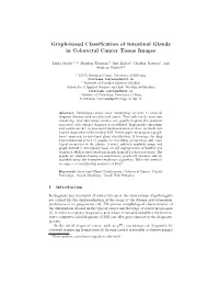 Graph-Based Classification of Intestinal Glands in Colorectal