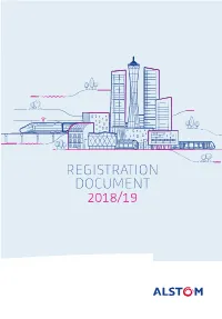 Registration Document 2018/19 Table of Content