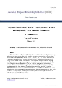 Downloaded from Brill.Com09/28/2021 08:01:19AM Via Free Access P a G E | 2