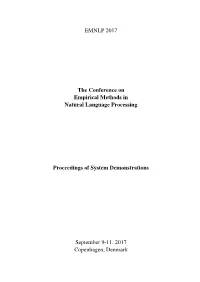 System Demonstrations