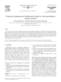 Trajectory Planning and Feedforward Design for Electromechanical Motion Systems