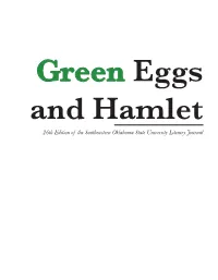 Green Eggs and Hamlet 2017