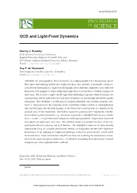QCD and Light-Front Dynamics